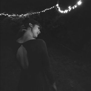 long dark green vintage dress